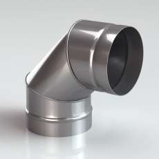 Колено (Отвод) 90 из нерж. ст. 430-0,8 мм купить в Орше