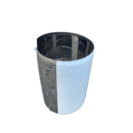 Хомут стяжной усиленный, нерж. ст. 430 в Орше