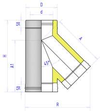 Размер сэндвич-тройника 45 Феникс фото Амазонка бай в Орше