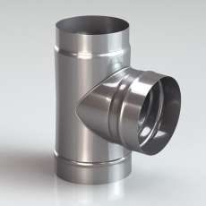 Тройник 90 из нерж. ст. 430-0,8 мм купить в Орше