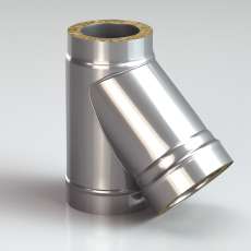 Сэндвич-Тройник 45 из нерж. ст. 304-430 1,0-0,5 мм, утепл. 50 мм купить в Орше