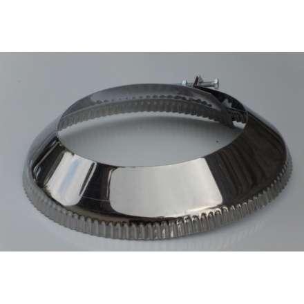 Косынка (юбка) для дымохода  из нерж.ст.  430-0,5 мм купить в Орше