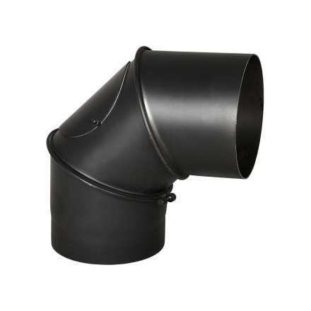 Колено поворотное 90° Darco 3 секции 2 мм черное купить в Орше