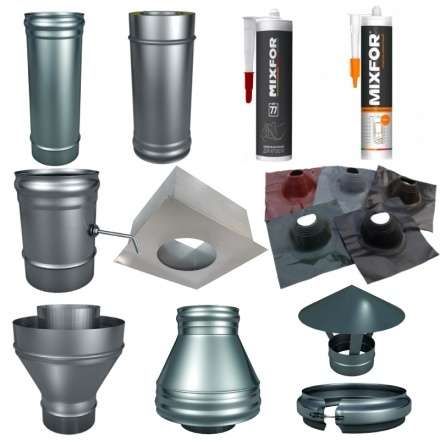 Комплект для печей диаметр 120 мм купить в Орше