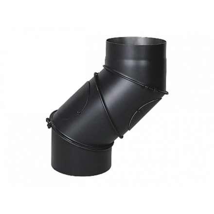 Колено поворотное Darco 4 секции 2 мм черное купить в Орше