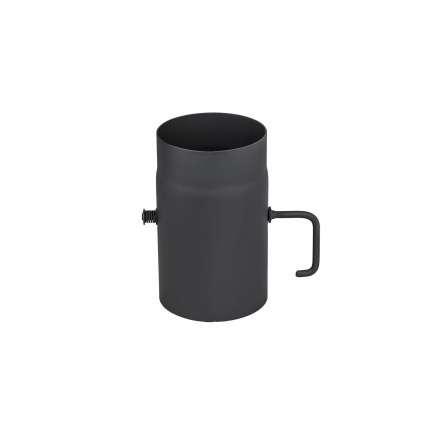 Труба с шибером 250 мм КПД ЧЕРНЫЙ в Орше