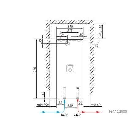 Электрический котел Viessmann Vitotron 100 VMN3-08 погодоз автоматика в Орше