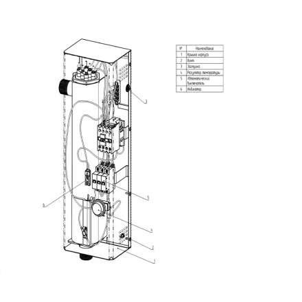 Электрический котёл ElectroVeL ЭВПМ-6_ВКР в Орше