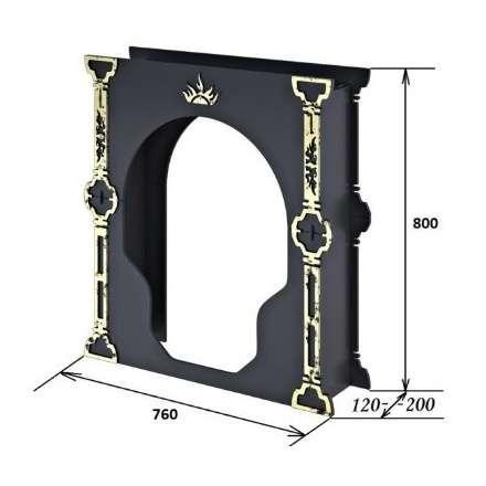 Портал Царь-печи большой стальной в Орше