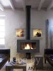 Печь-камин Invicta Antaya в интерьере чугунная Амазонка бай фото в Орше