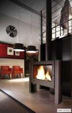 Печь-камин Invicta Antaya в интерьере чугунная Амазонка бай фото в Орше