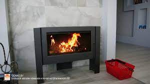 Купить Печь-камин Invicta Itaya в интерьере чугунная в Орше в Орше