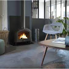 Купить Печь-камин Invicta Stimo в интерьере чугунная в Орше в Орше