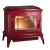 Купить Печь-камин Invicta Bradford красная эмаль в интерьере чугунная в Орше в Орше
