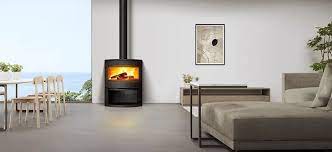 Купить Печь-камин Invicta Boree в интерьере чугунная в Орше в Орше