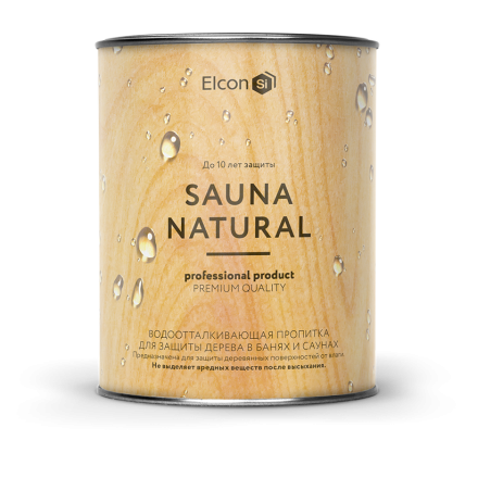 Пропитка для бани и сауны Elcon (Элкон) Sauna Natural 2 л купить в Орше