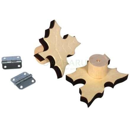 Дверь глухая Банька 1900x700 липа Класс А коробка из сосны с ручками и петлями в Орше