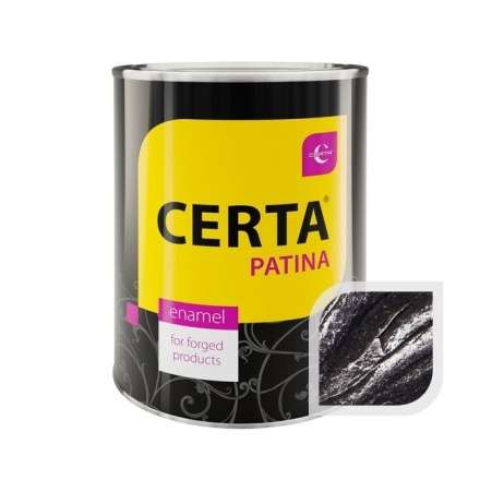 Термостойкая краска CERTA Патина Серебро 0,8 кг в Орше