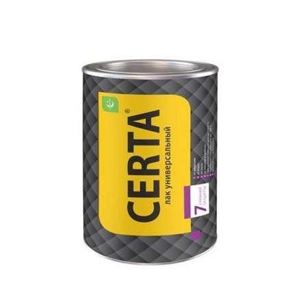 Лак универсальный CERTA 7 степеней защиты 0,8 кг в Орше