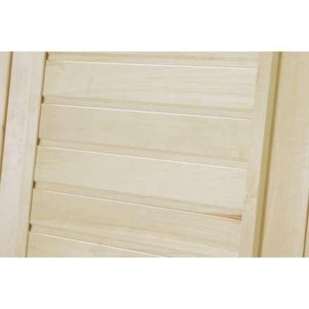 Дверь для бани ComfortProm 700x1800 осина деревянная глухая с фольгой в Орше