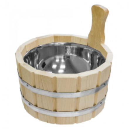 Ушат шайка 3л с нержавеющей вставкой (ЛТ-10) купить в Орше