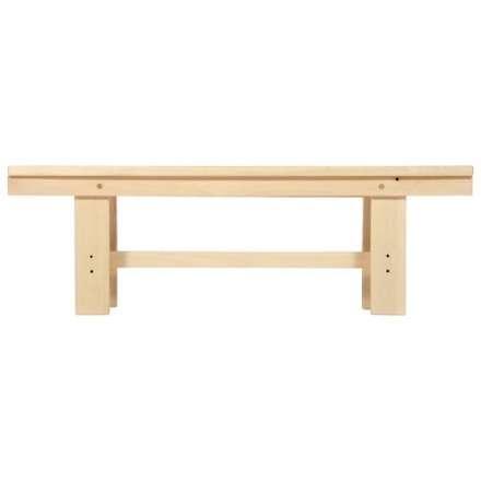 Лавочка разборная 120х33х43 см для бани и сауны (липа) 34002 в Орше