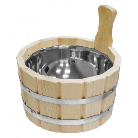 Ушат шайка 3,5л с нержавеющей вставкой 33215 купить в Орше