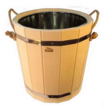 Запарник для веников 15л с нержавеющей вставкой ЗН-15 купить в Орше