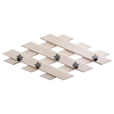 Вешалка Ромб с 5-ю железными кленовыми крючками в Орше