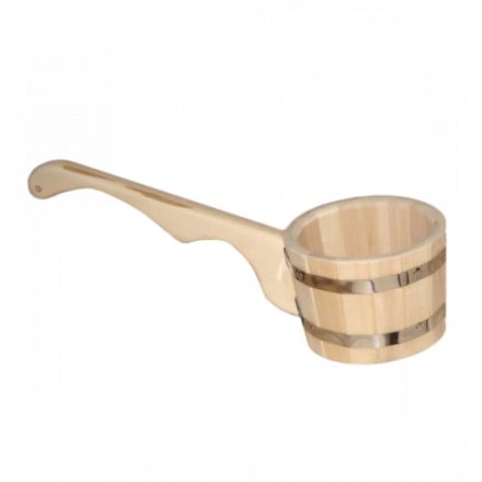 Ковш-черпак 0.6л бондарный с горизонтальной ручкой 03589 купить в Орше