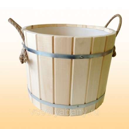 Запарник для бани 20л с пластмассовой вставкой ПЛ-22 купить в Орше