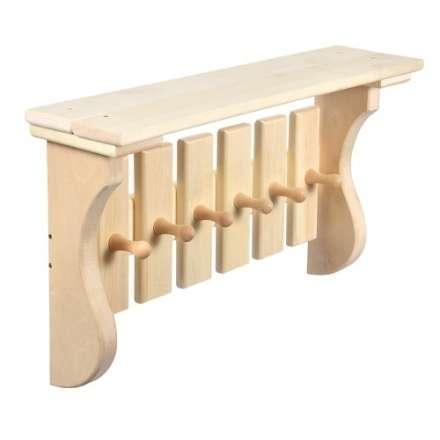 Полка с вешалкой 6 рожков 32412 в Орше