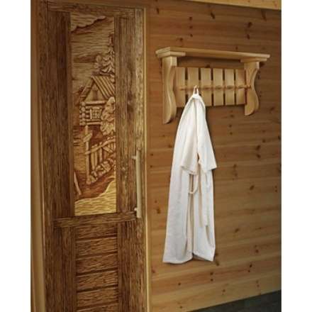 Полка с вешалкой 6 рожков 32412 в Орше