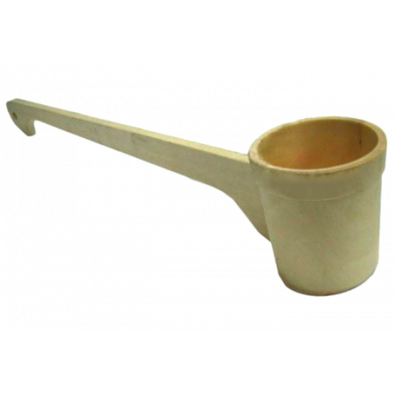 Ковш-черпак 0.25л точёный с горизонтальной ручкой 30040 купить в Орше