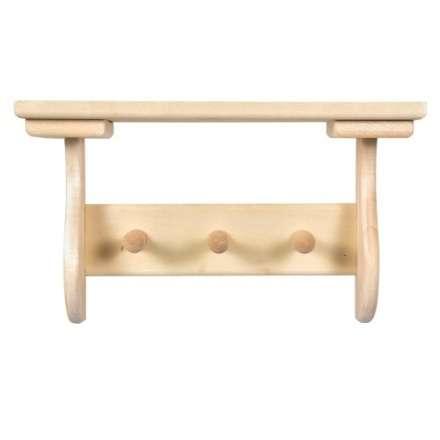 Полка с вешалкой 3 рожка 32413 в Орше