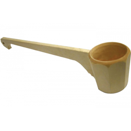 Ковш-черпак 0.25л гранёный с горизонтальной ручкой 30041 купить в Орше