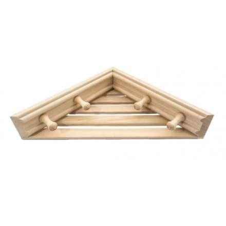 Полка угловая с вешалкой 4 рожка М-46 купить в Орше