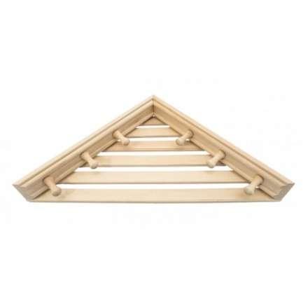 Полка угловая с вешалкой 6 рожков М-47 купить в Орше