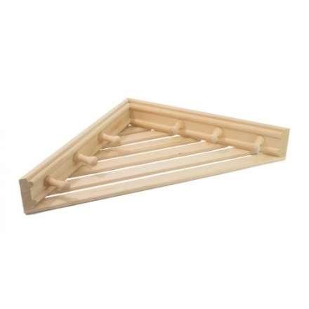 Полка угловая с вешалкой 6 рожков М-47 в Орше