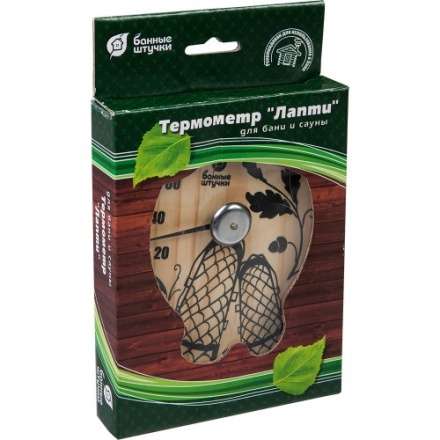 Термометр Лапти для бани и сауны 18040 в Орше