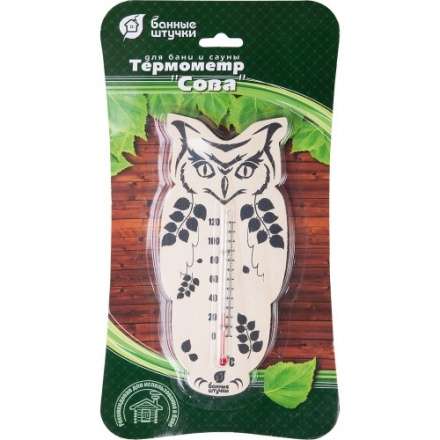 Термометр Сова для бани и сауны 18051 в Орше
