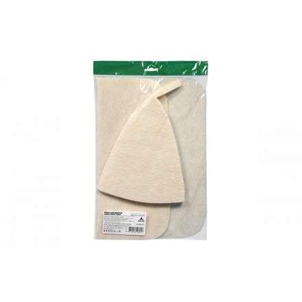 Набор из двух предметов (Шапка, коврик) белый 41217 в Орше