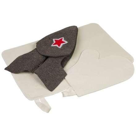 Набор из 3-х предметов (шапка Будёновка, рукавица, коврик) 41096 в Орше