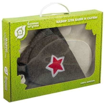 Набор из 3-х предметов (шапка Будёновка, рукавица, коврик) 41096 в Орше