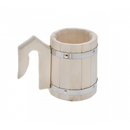 Кружка бондарная 1л 03719 купить в Орше