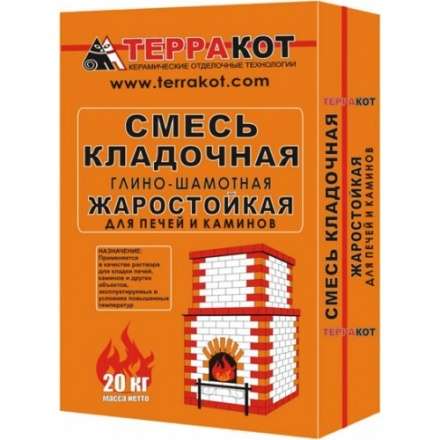 Смесь кладочная глино-шамотная 5кг в Орше