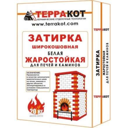 Затирка жаростойкая 5кг в Орше