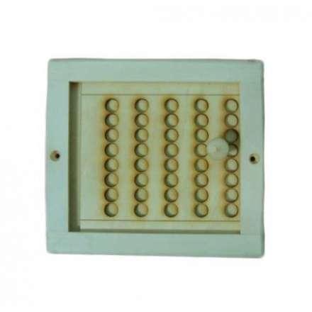 Вентиляционная решетка малая с задвижкой (РВ3-М) купить в Орше