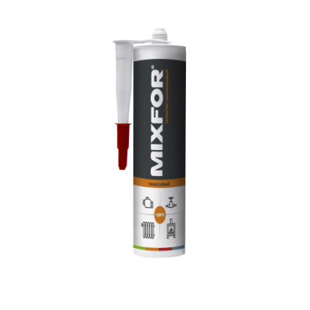 Герметик термостойкий силиконовый MIXFOR HiTemp МТ-79 купить в Орше