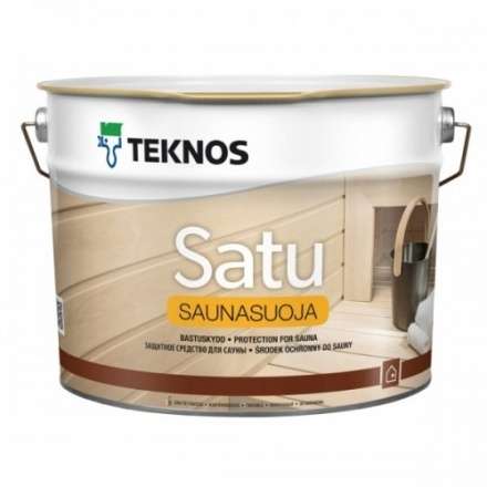 Пропитка для бани TEKNOS SATU SAUNASUOJA 9 л в Орше